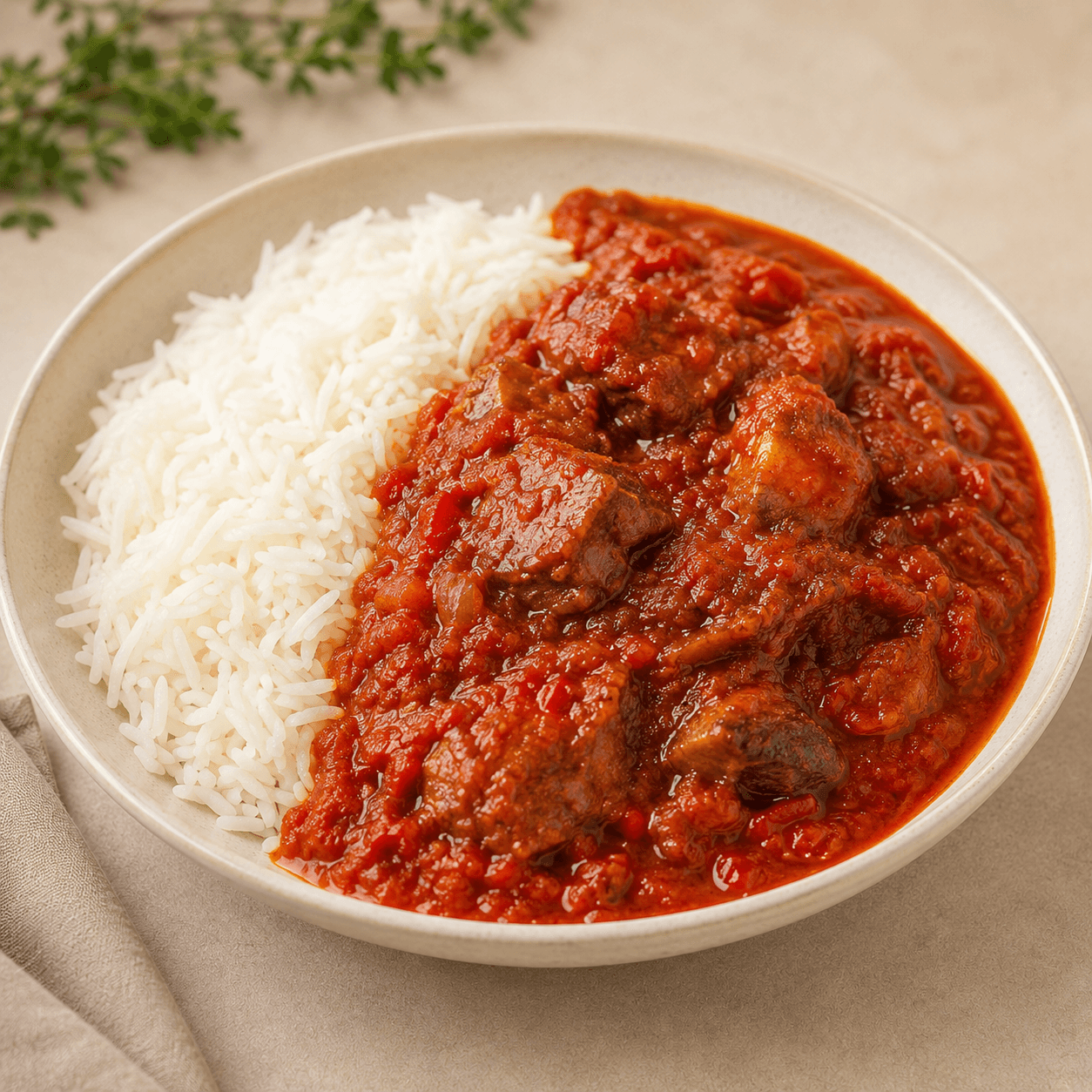 Rice and Stew